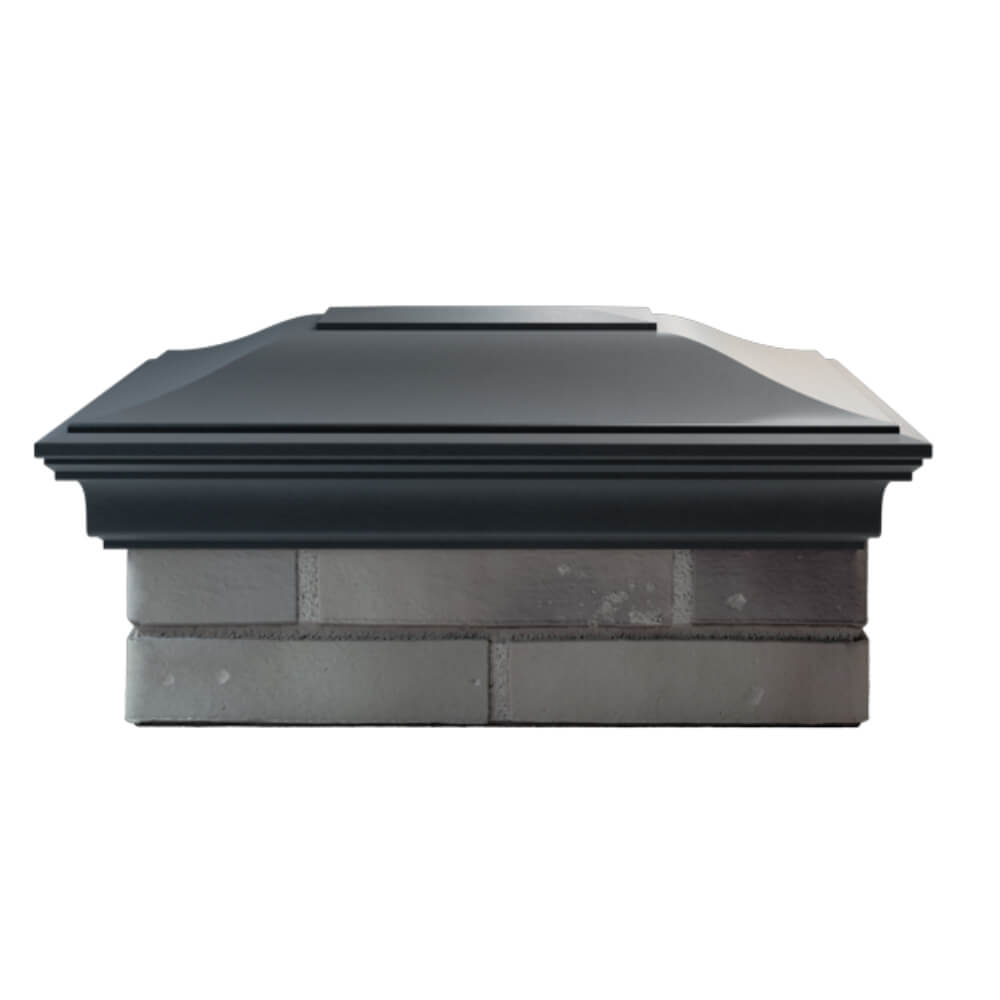 Колпак Zking Монблан Серый на столб 2х1.5 кирпича (515х385мм) в Калуге фото