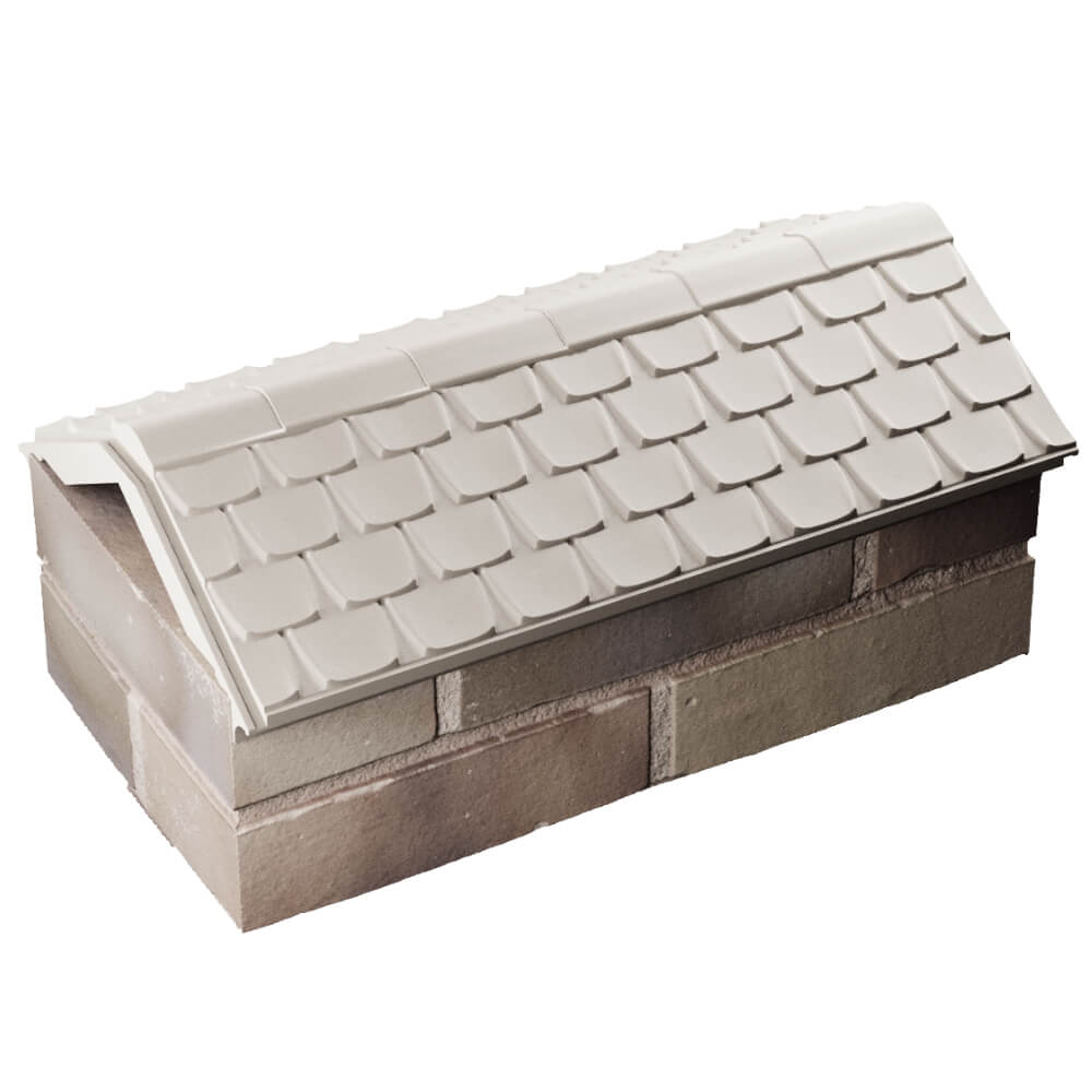 Парапет Zking Эльбрус Бежевый с посадкой на 1 кирпич (255мм) в Калуге фото