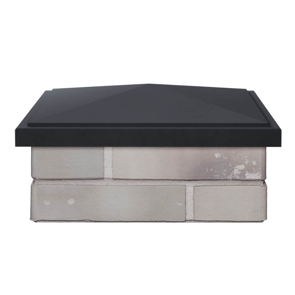 Колпак Zking БонаМоно Серый на столб 1.5х1.5 кирпича (385х385, 400х400мм) Калуга фото