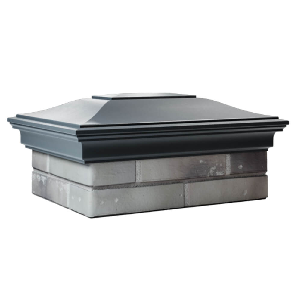 Колпак Zking Монблан Серый на столб 2х1.5 кирпича (515х385мм) в Калуге фото