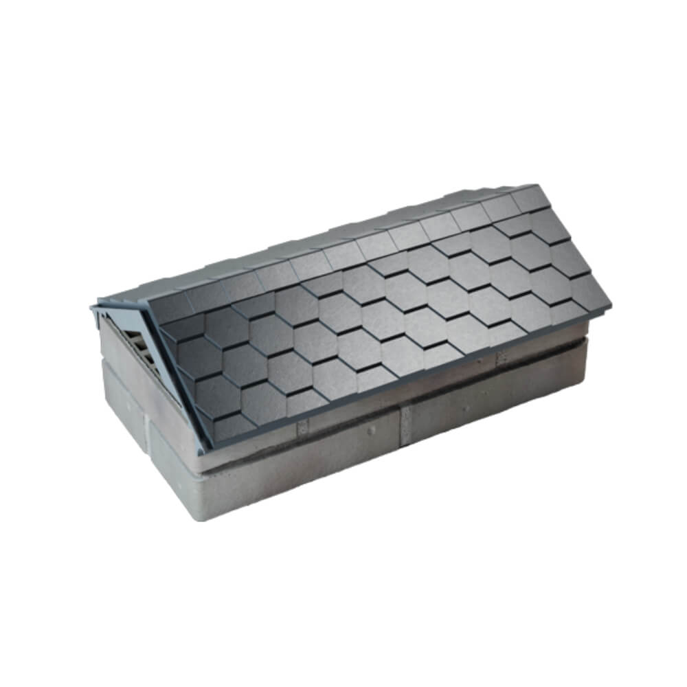 Парапет Zking Эверест Серый с посадкой на 1 кирпич (200/225/255мм) в Калуге фото