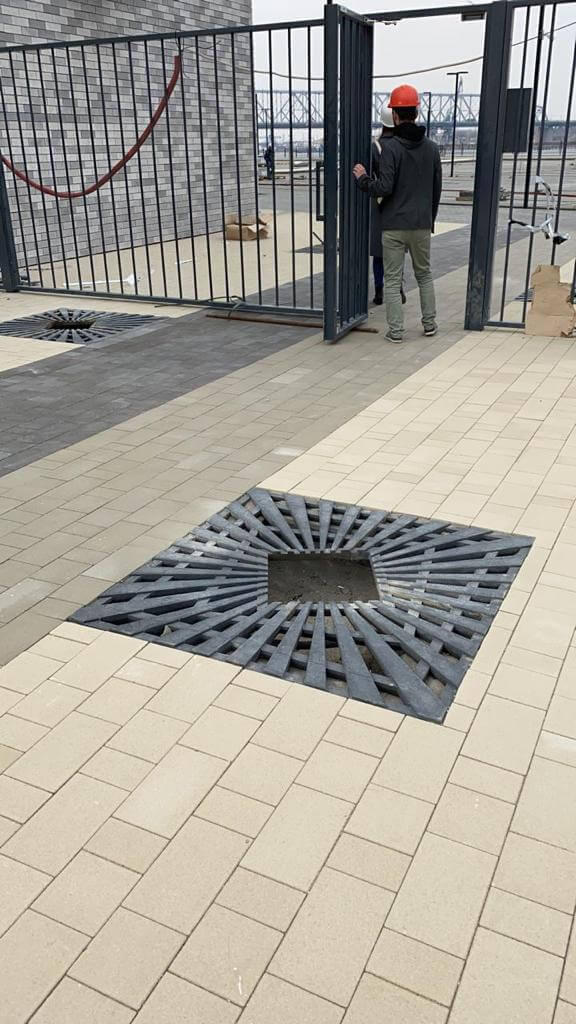 Приствольная решетка для дерева ZKING ATMOSPHERE 1.2х1.2м Черная в Калуге фото