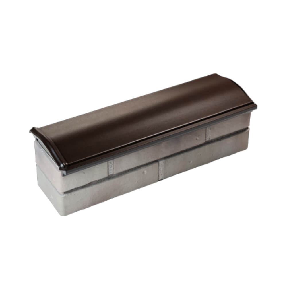 Парапет Zking Монблан Коричневый посадка на 0.5 кирпича (130мм) в Калуге фото