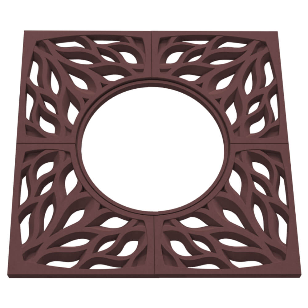 Приствольная решетка для дерева ZKING CRUST 1.2х1.2м Коричневая в Калуге фото