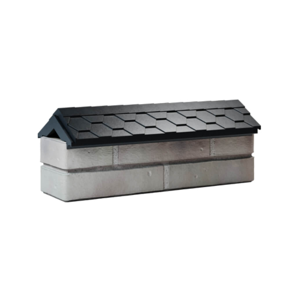 Парапет Zking Эверест Черный с посадкой на 0.5 кирпича (130мм) Калуга фото