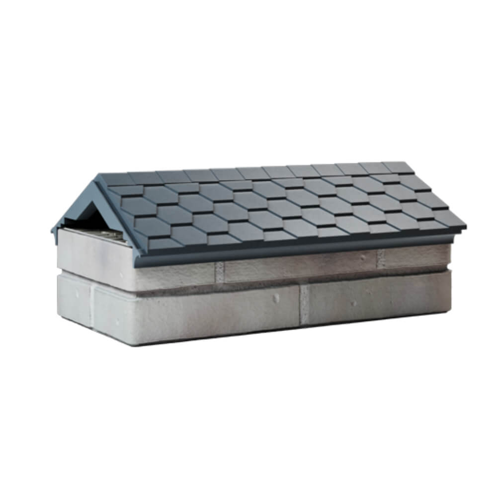 Парапет Zking Эверест Серый с посадкой на 1 кирпич (200/225/255мм) Калуга фото