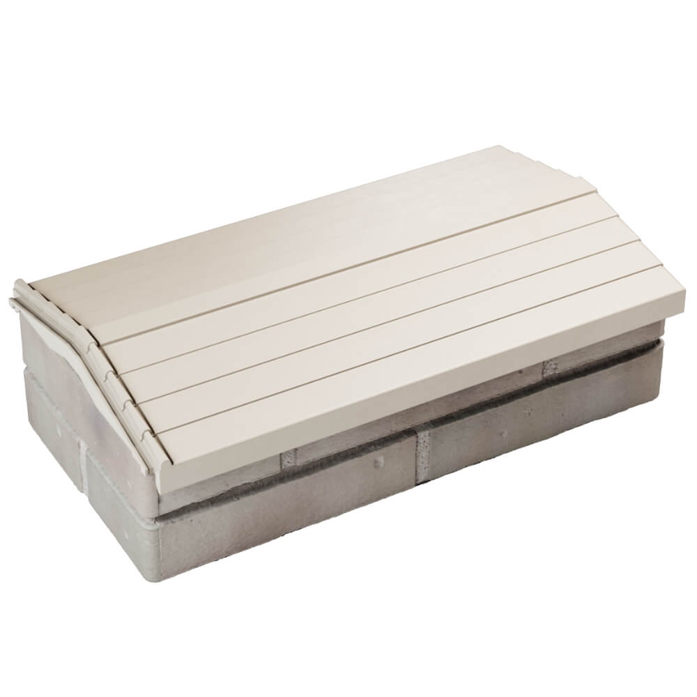 Парапет Zking Бона ХайТек Бежевый с посадкой на 1 кирпич (200/225/255мм) в Калуге фото