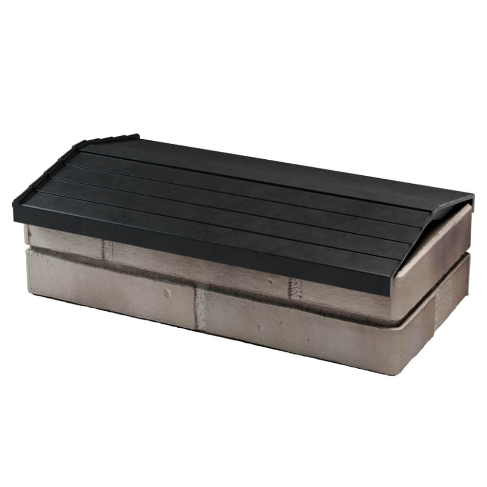 Парапет Zking Бона ХайТек Черный с посадкой на 1 кирпич (200/225/255мм) в Калуге фото