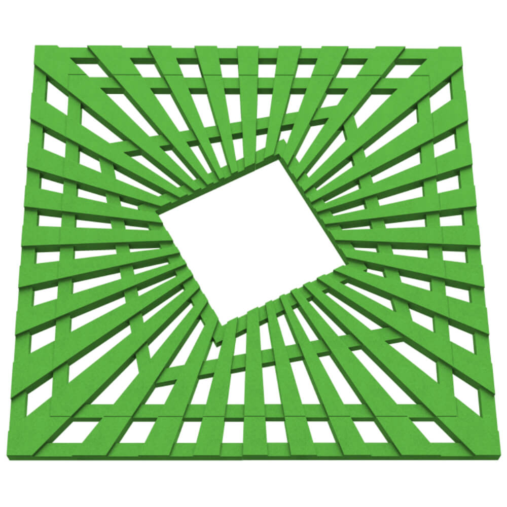 Приствольная решетка для дерева ZKING ATMOSPHERE 1.2х1.2м Зеленая в Калуге фото