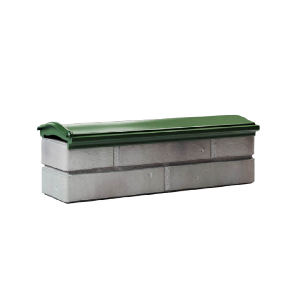 Парапет Zking Монблан Зеленый посадка на 0.5 кирпича (130мм) Калуга фото