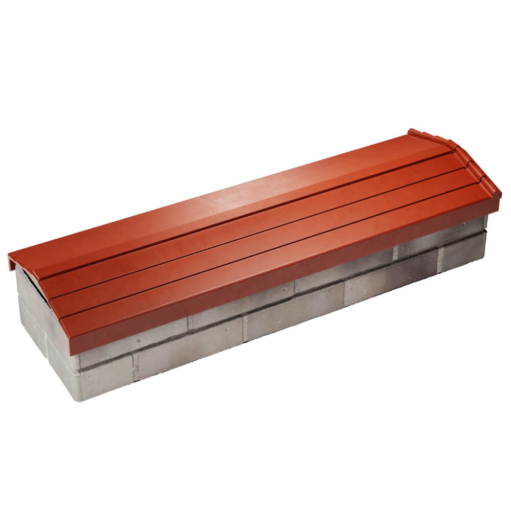 Парапет Zking Бона ХайТек Красный посадка на 0.5 кирпича (130мм) в Калуге фото