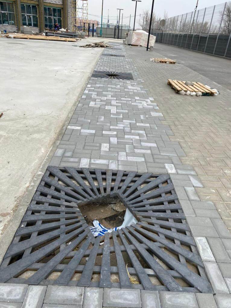 Приствольная решетка для дерева ZKING ATMOSPHERE 1.2х1.2м Черная в Калуге фото