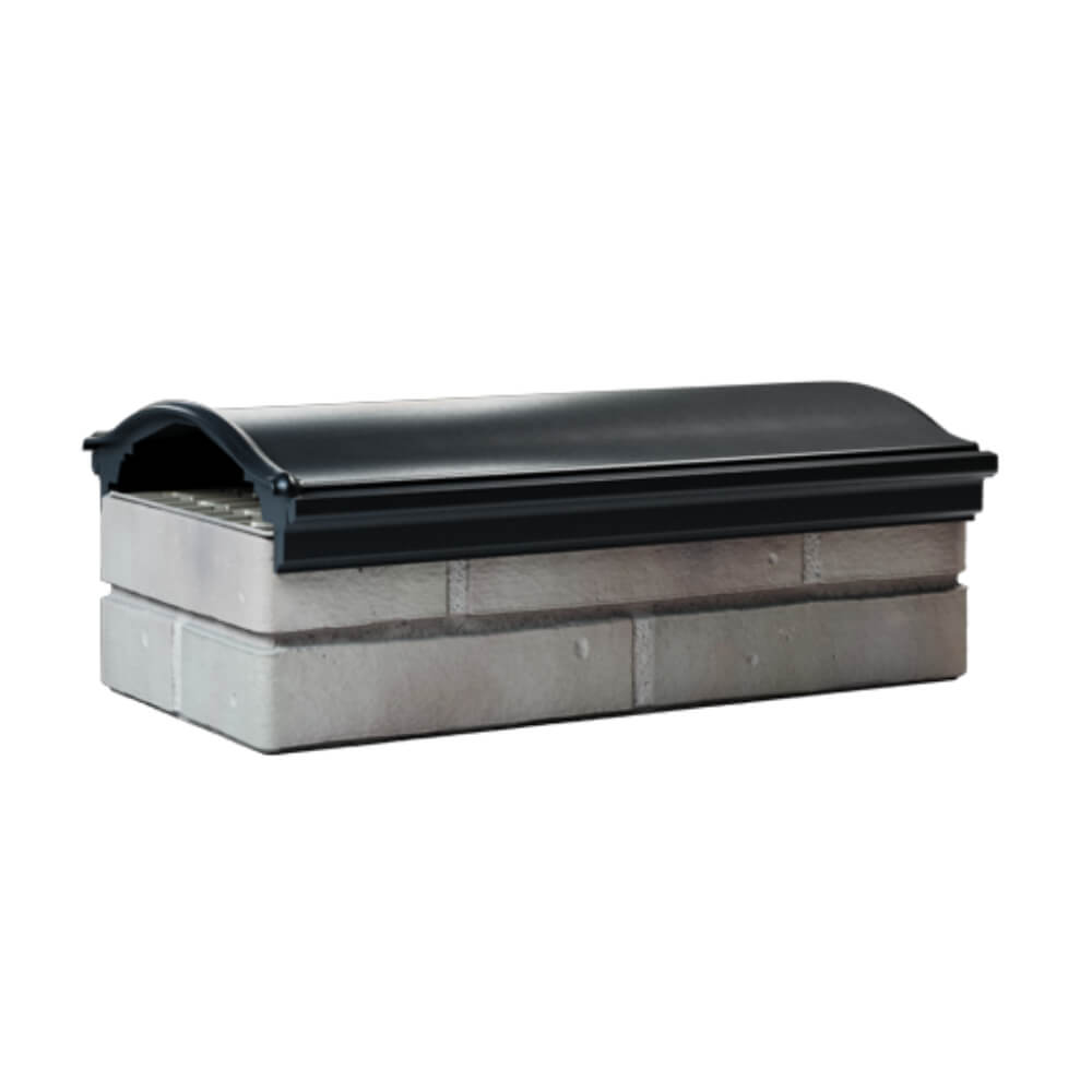 Парапет Zking Монблан Черный посадка на 1 кирпич (200/225/255мм) Калуга фото