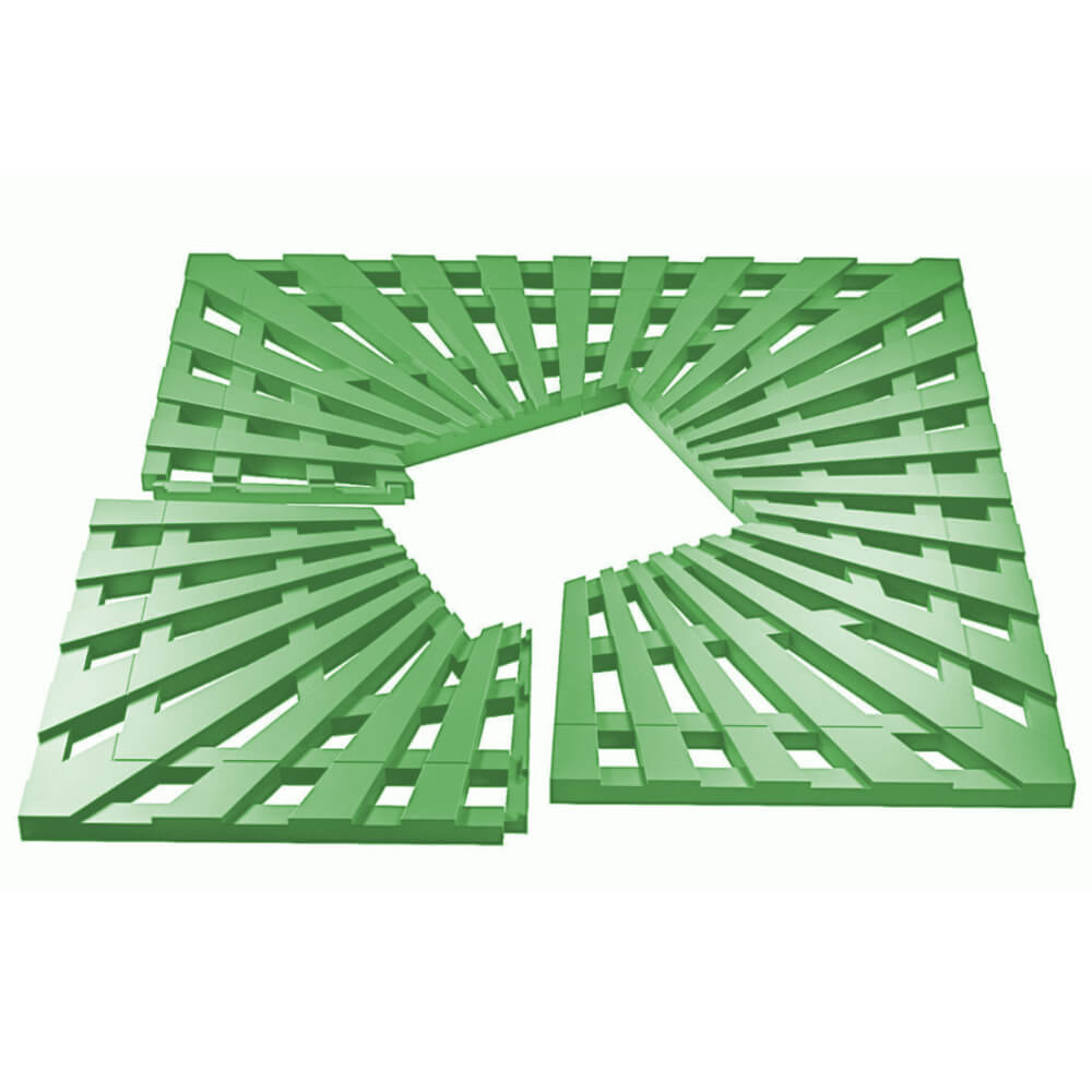 Приствольная решетка для дерева ZKING ATMOSPHERE 1.2х1.2м Зеленая в Калуге фото