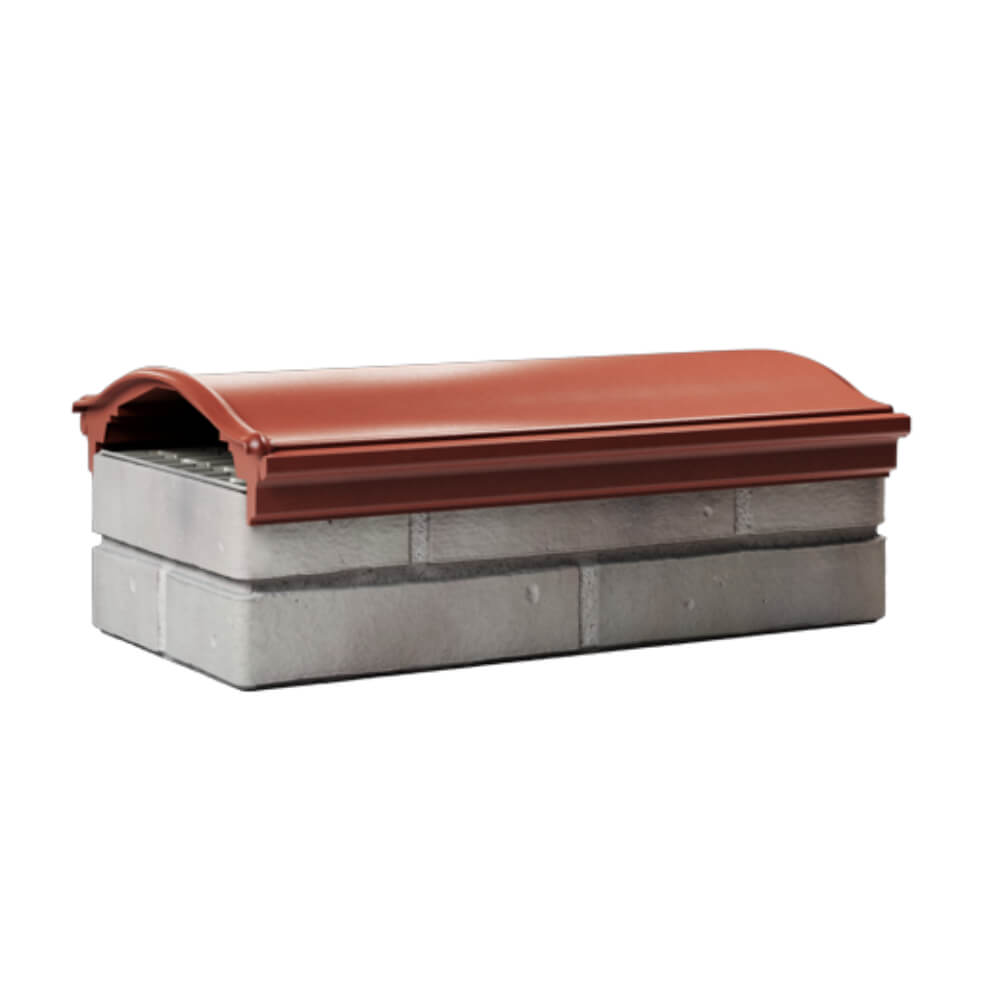 Парапет Zking Монблан Красный посадка на 1 кирпич (200/225/255мм) Калуга фото