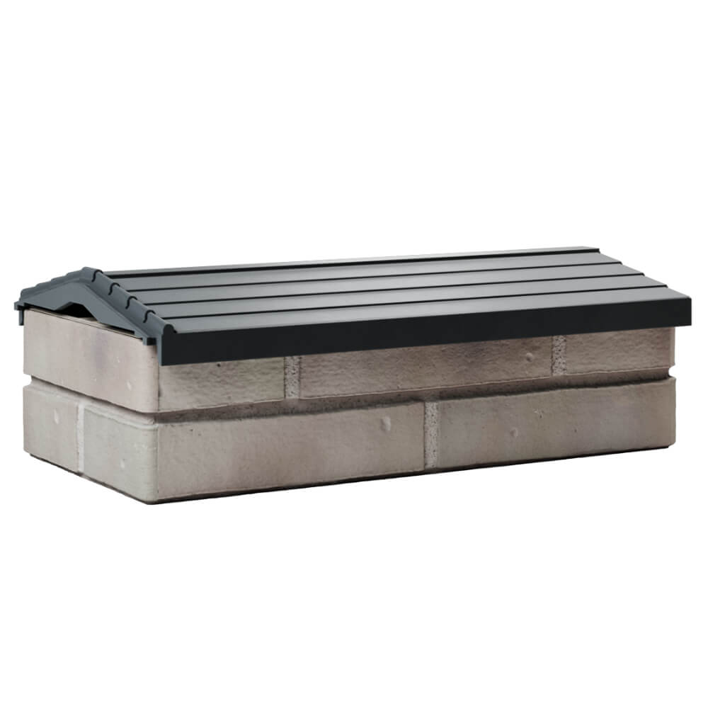 Парапет Zking Бона ХайТек Серый с посадкой на 1 кирпич (200/225/255мм) Калуга фото