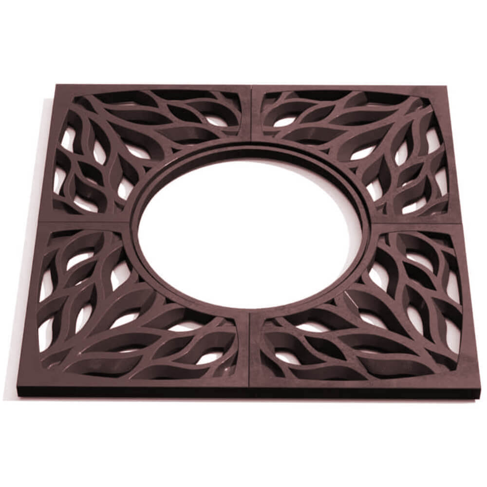 Приствольная решетка для дерева ZKING CRUST 1.2х1.2м Коричневая Калуга фото