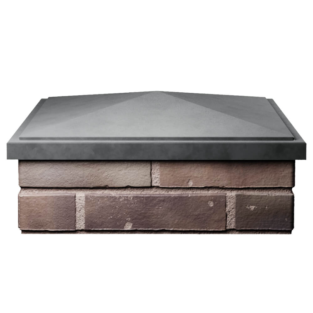 Колпак Zking БонаМоно Серый на столб 2х2 кирпича (515х515, 530х530мм) Калуга фото