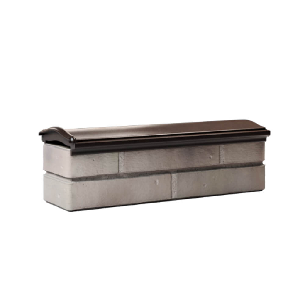 Парапет Zking Монблан Коричневый посадка на 0.5 кирпича (130мм) Калуга фото