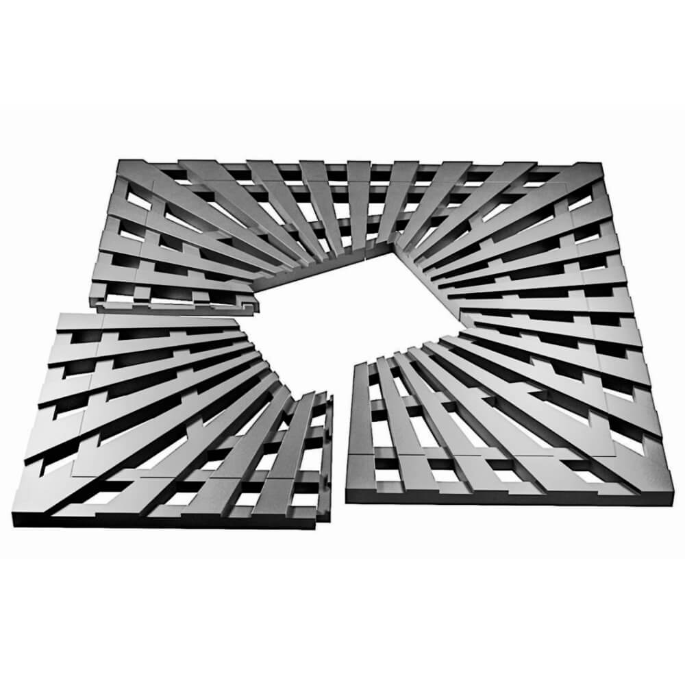 Приствольная решетка для дерева ZKING ATMOSPHERE 1.2х1.2м Серая в Калуге фото