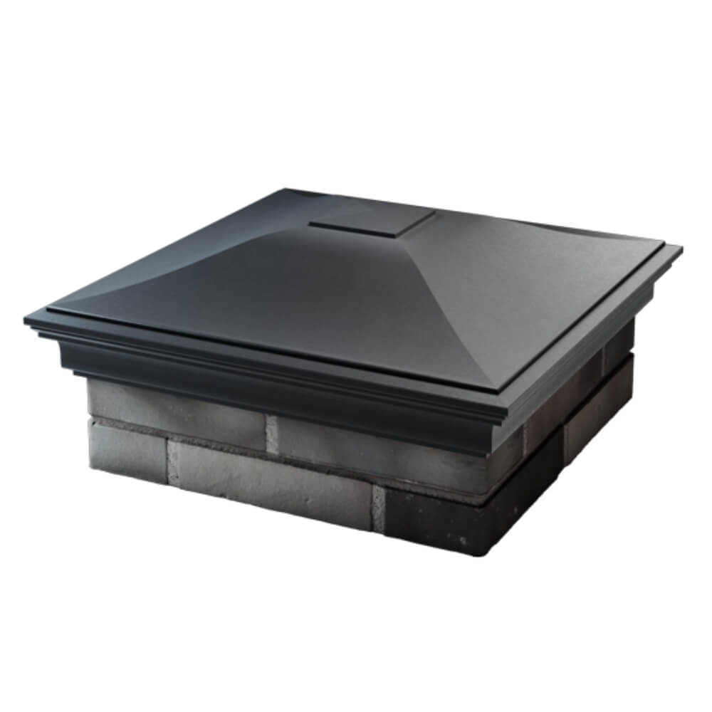 Колпак Zking Монблан Серый на столб 2х2 кирпича (515х515мм) в Калуге фото