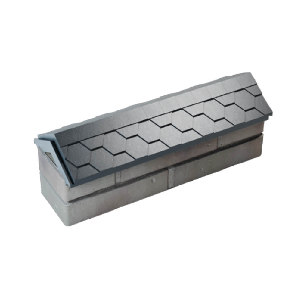 Парапет Zking Эверест Серый с посадкой на 0.5 кирпича (130мм) в Калуге фото